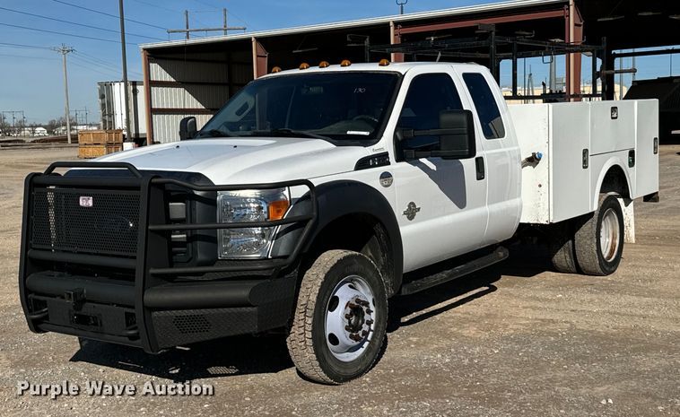 image for item EJ0179 2015 Ford F550 SuperCab utility / service truck