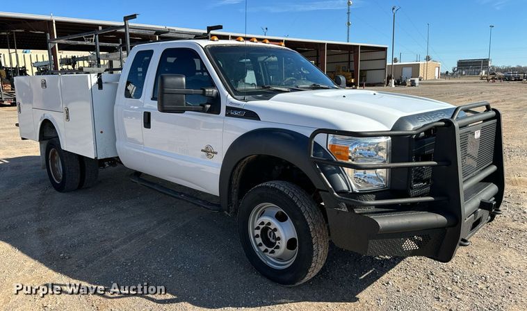 image for item EJ0179 2015 Ford F550 SuperCab utility / service truck