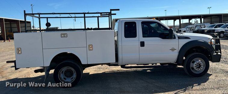 image for item EJ0179 2015 Ford F550 SuperCab utility / service truck
