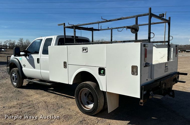 image for item EJ0179 2015 Ford F550 SuperCab utility / service truck