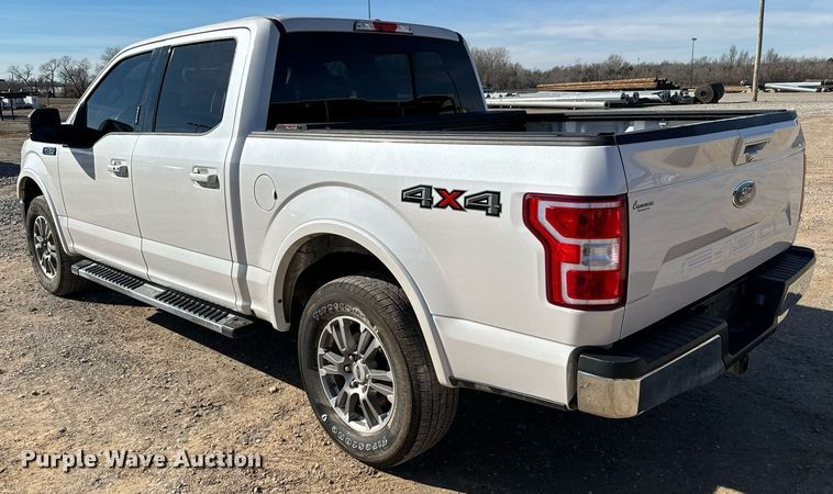 image for item EJ0180 2019 Ford F150  SuperCrew pickup truck