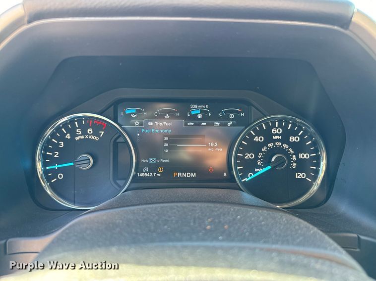 image for item EJ0180 2019 Ford F150  SuperCrew pickup truck