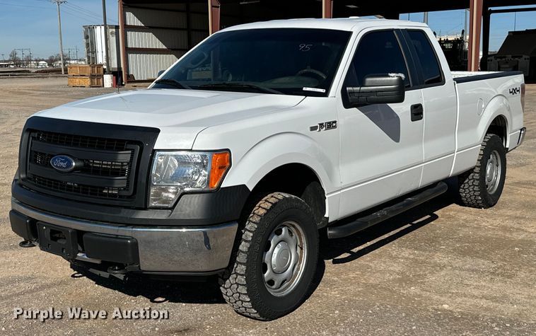 image for item EJ0181 2013 Ford F150 SuperCab pickup truck