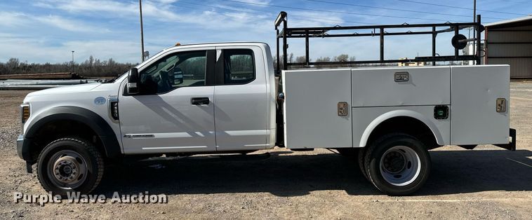 image for item EJ0187 2018 Ford F550 Super Duty SuperCab utility / service truck