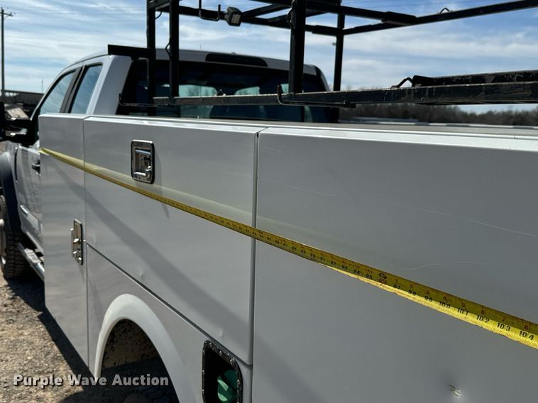 image for item EJ0187 2018 Ford F550 Super Duty SuperCab utility / service truck