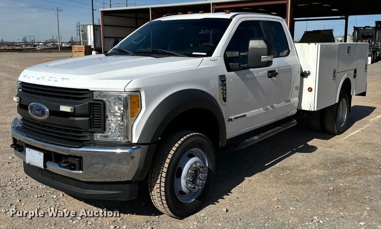 image for item EJ0188 2017 Ford F550 Super Duty SuperCab utility / service truck