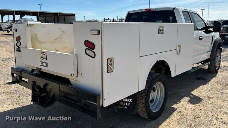 image for item EJ0188 2017 Ford F550 Super Duty SuperCab utility / service truck