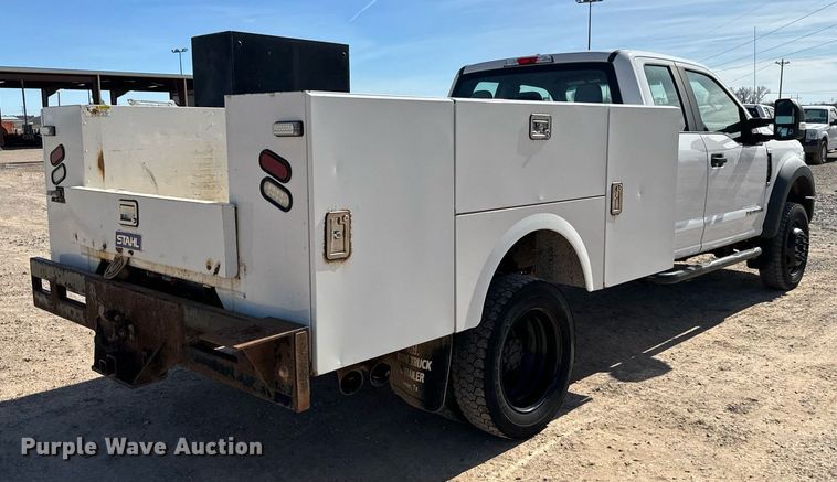 image for item EJ0191 2017 Ford F550 Super Duty SuperCab utility / service truck