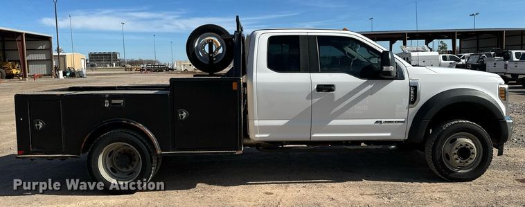 image for item EJ0193 2018 Ford F550 Super Duty SuperCab utility / service truck