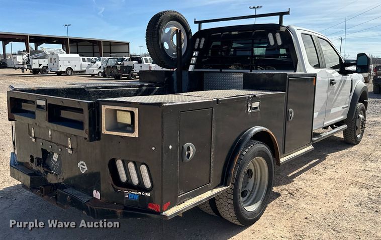 image for item EJ0193 2018 Ford F550 Super Duty SuperCab utility / service truck