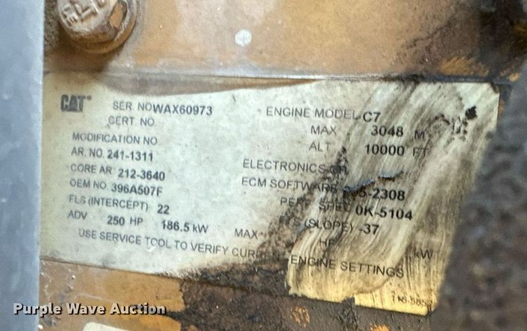 image for item EK9955 2007 Ford F750 Super Duty truck cab and chassis