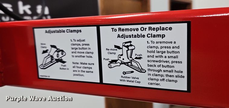 image for item IO9845 Coats 70X-AH-3 rim clamp tire machine