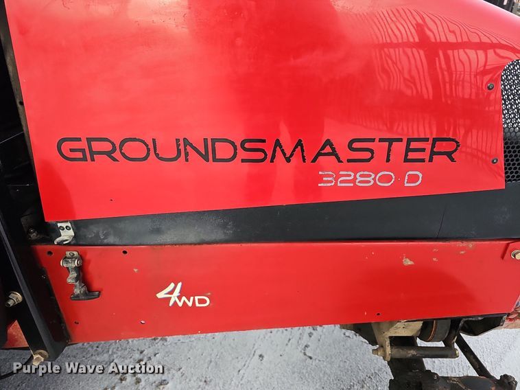 image for item IO9851 Toro Groundsmaster 3280 D lawn mower