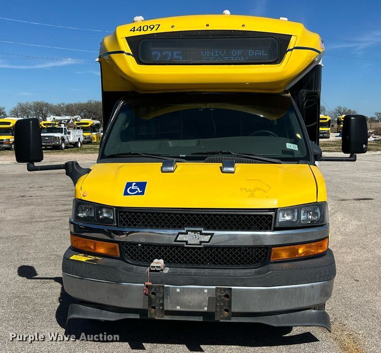 image for item KV9903 2017 Chevrolet Express shuttle bus