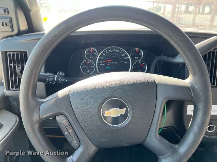 image for item KV9903 2017 Chevrolet Express shuttle bus