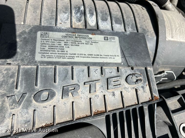 image for item KV9903 2017 Chevrolet Express shuttle bus