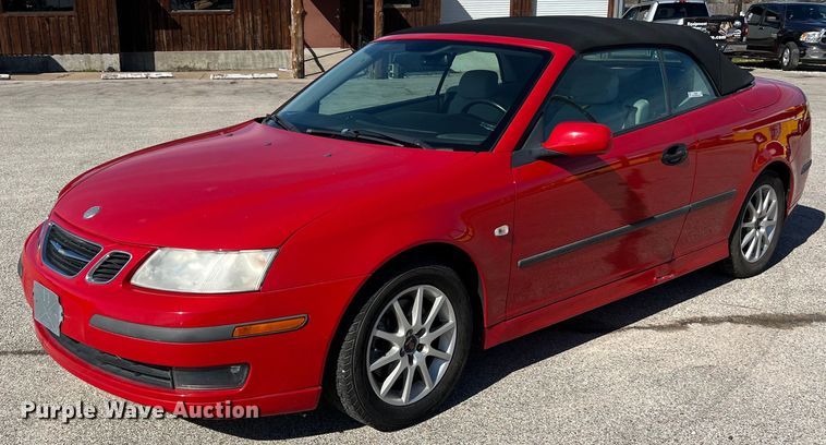image for item KV9907 2005 Saab 9-3 convertible