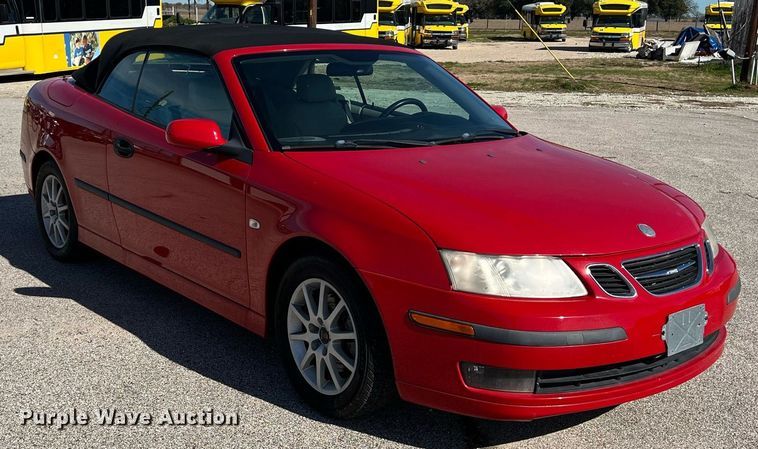 image for item KV9907 2005 Saab 9-3 convertible