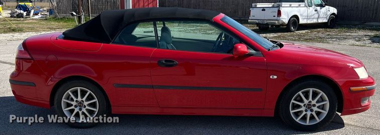 image for item KV9907 2005 Saab 9-3 convertible