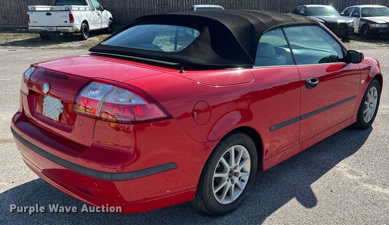 image for item KV9907 2005 Saab 9-3 convertible
