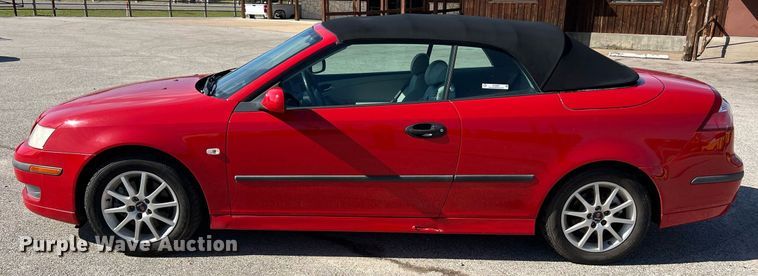 image for item KV9907 2005 Saab 9-3 convertible