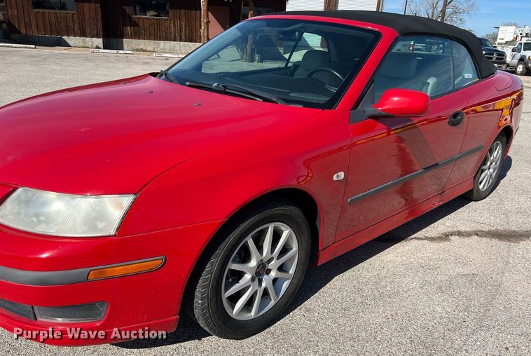 image for item KV9907 2005 Saab 9-3 convertible