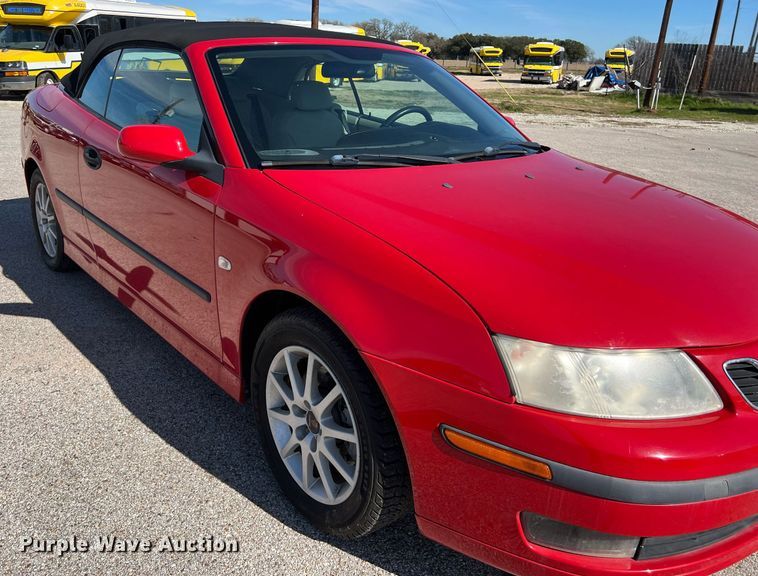 image for item KV9907 2005 Saab 9-3 convertible