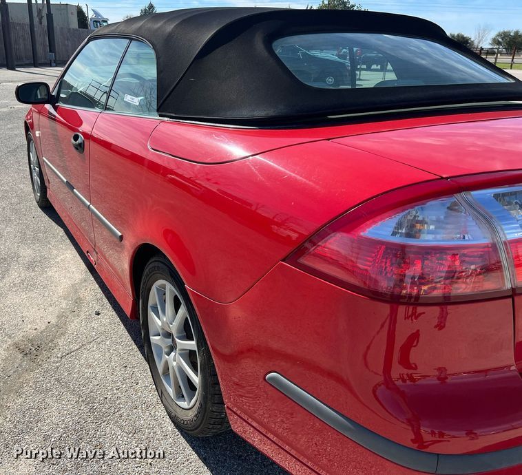 image for item KV9907 2005 Saab 9-3 convertible