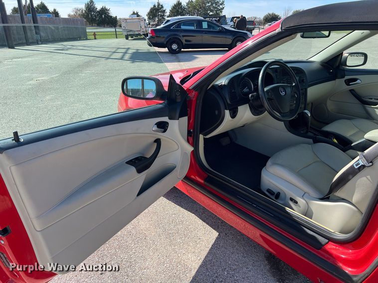 image for item KV9907 2005 Saab 9-3 convertible