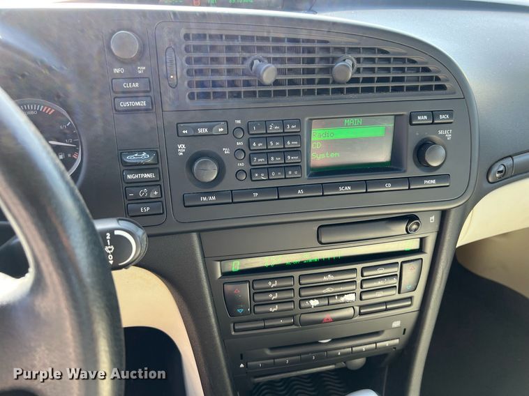 image for item KV9907 2005 Saab 9-3 convertible