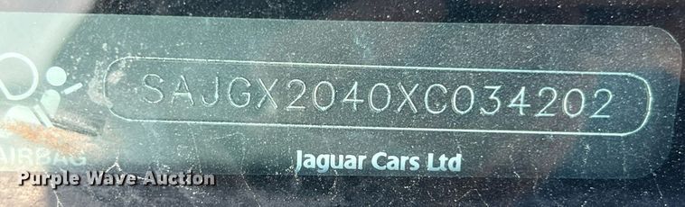 image for item KV9908 1999 Jaguar XK8 convertible