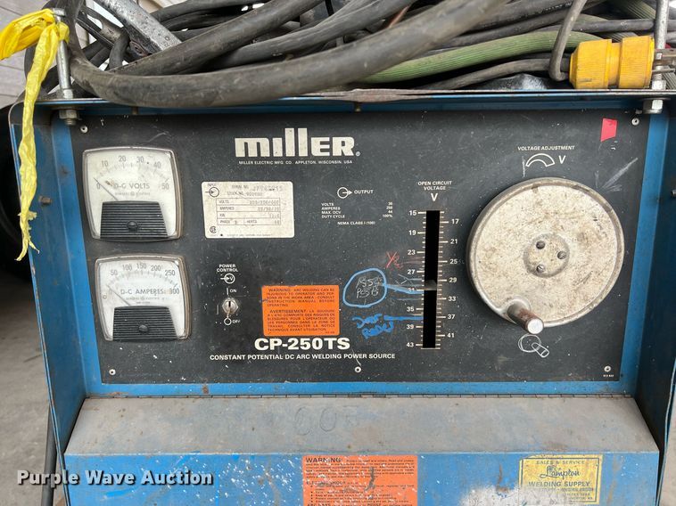 image for item KV9912 Miller CP-250TS welder/generato