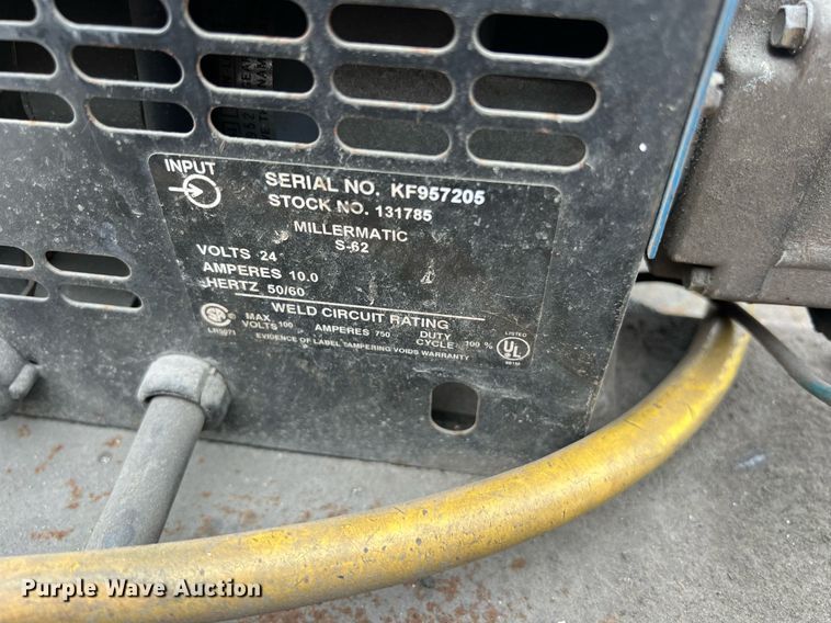 image for item KV9916 Miller CP-250TS welder