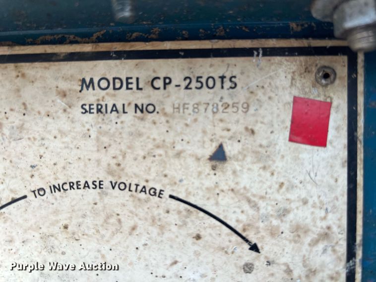 image for item KV9916 Miller CP-250TS welder