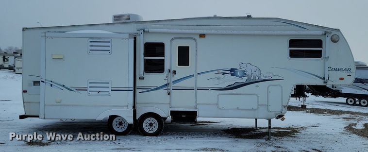 image for item LA9549 2002 Keystone  M279 EFS Cougar  camper