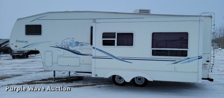 image for item LA9549 2002 Keystone  M279 EFS Cougar  camper
