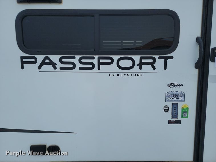 image for item LA9552 2022 Keystone Passport SL Series camper