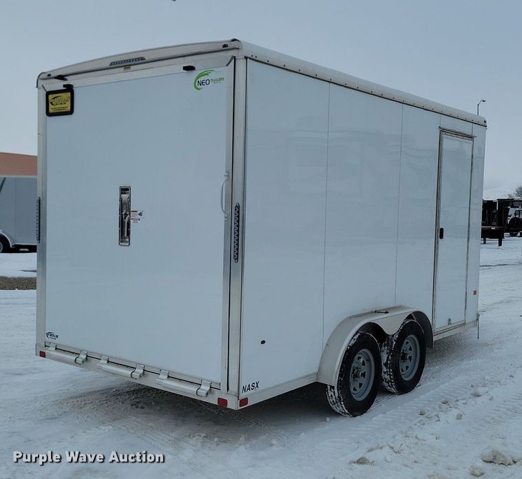 image for item LA9553 2022 NEO enclosed cargo trailer