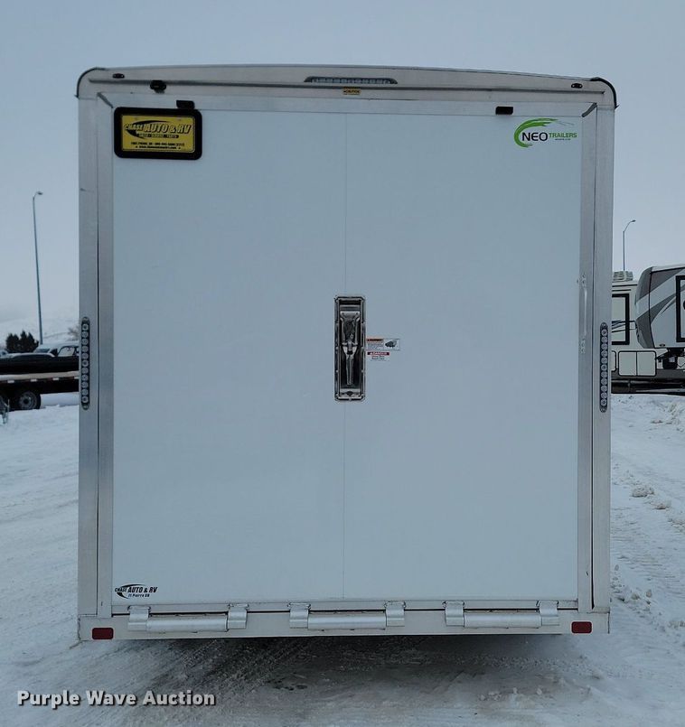 image for item LA9553 2022 NEO enclosed cargo trailer