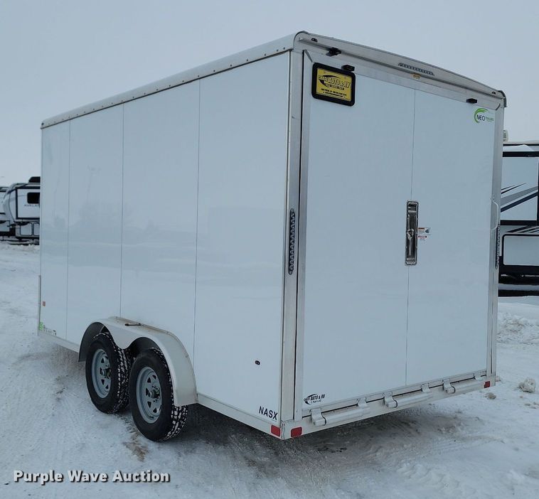 image for item LA9553 2022 NEO enclosed cargo trailer