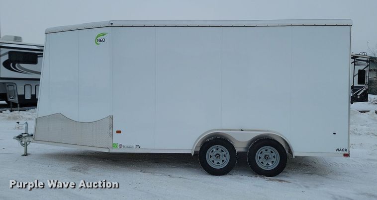 image for item LA9553 2022 NEO enclosed cargo trailer