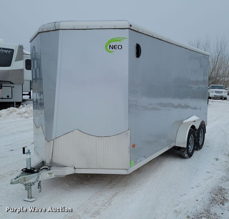 image for item LA9554 2023 NEO  enclosed cargo trailer
