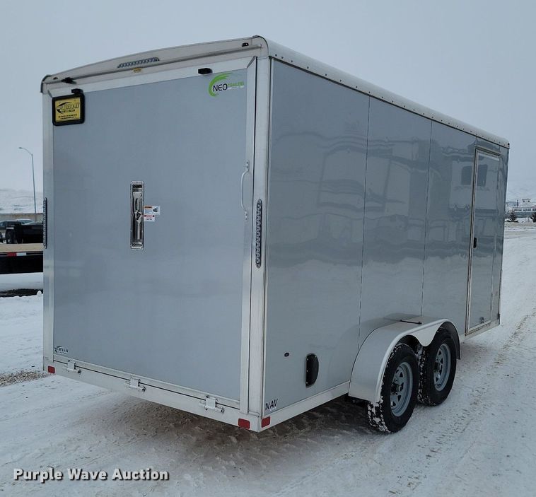 image for item LA9554 2023 NEO  enclosed cargo trailer