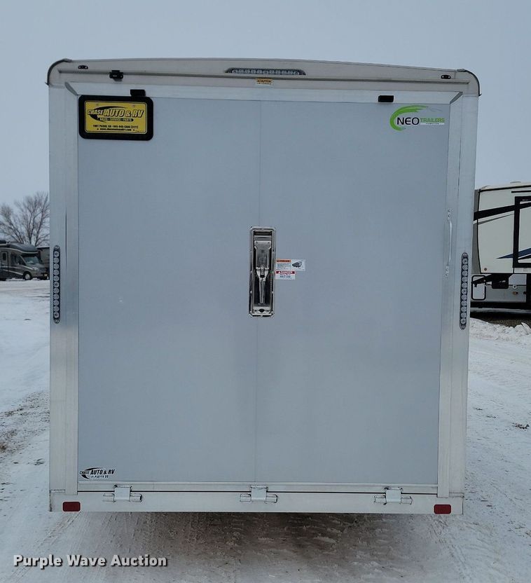 image for item LA9554 2023 NEO  enclosed cargo trailer