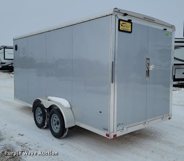 image for item LA9554 2023 NEO  enclosed cargo trailer