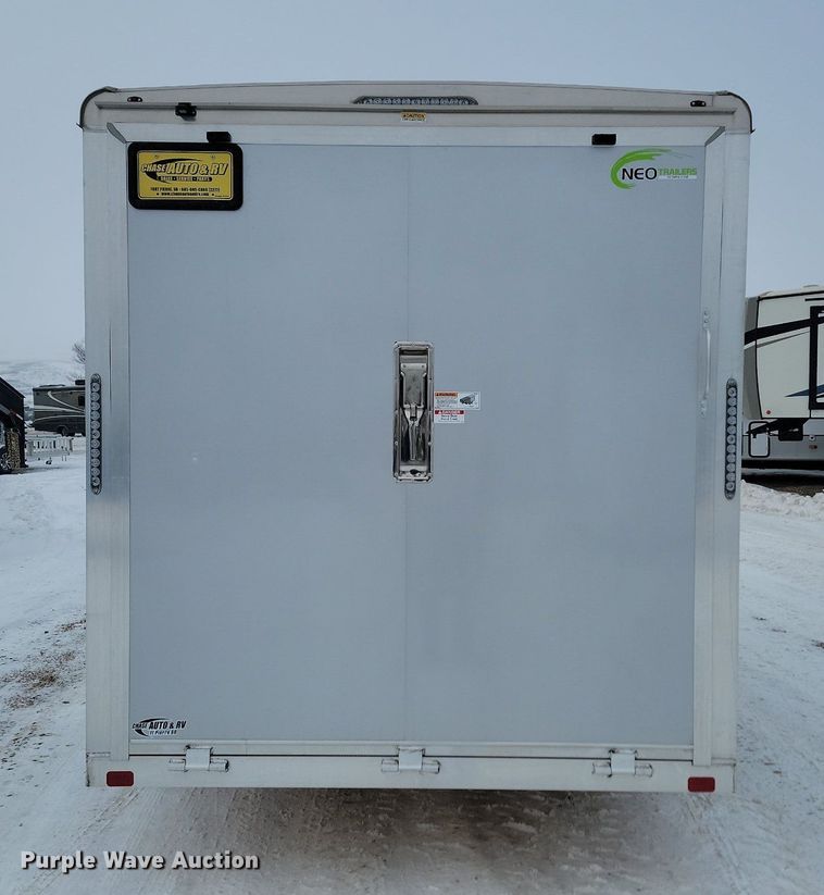 image for item LA9554 2023 NEO  enclosed cargo trailer