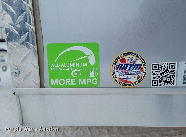 image for item LA9554 2023 NEO  enclosed cargo trailer