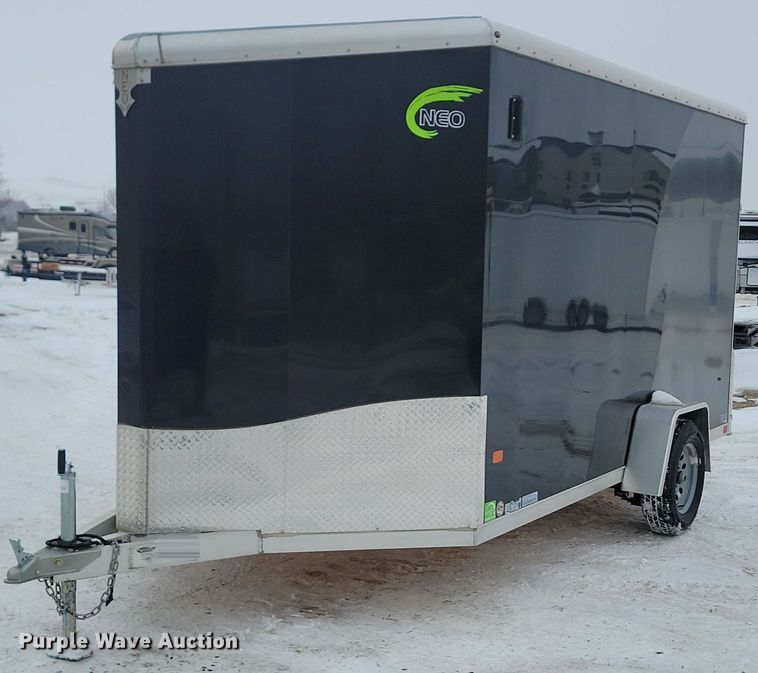 image for item LA9555 2023 NEO enclosed cargo trailer