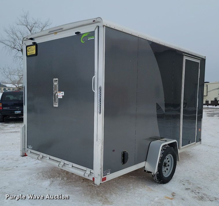 image for item LA9555 2023 NEO enclosed cargo trailer