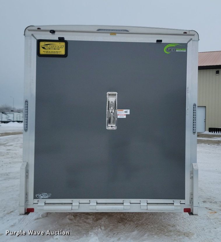 image for item LA9555 2023 NEO enclosed cargo trailer